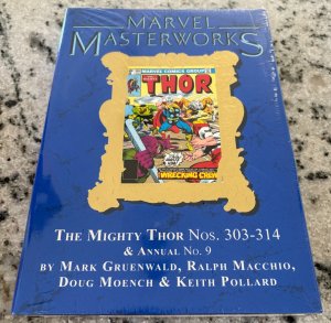 Marvel Masterworks Vol # 304 Thor 303-314 Limited To 622 SEALED Copy 4 J419