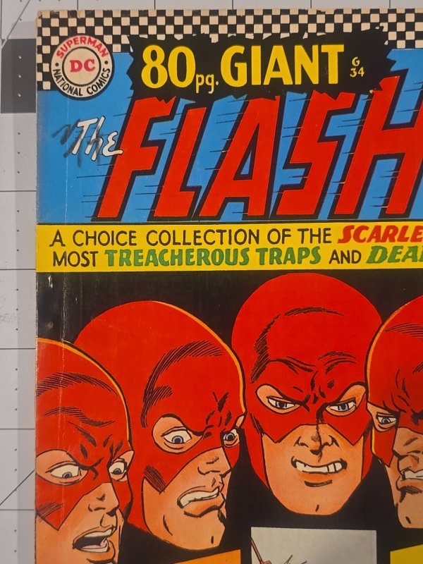 The Flash #169❗️Giant 80 Page—DC Comics May-1967—Five Stories In This Comic Book