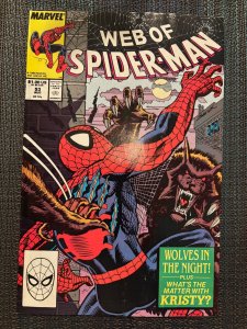Web of Spider-Man #53 Direct Edition (1989)