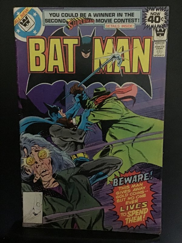 Batman #307 (1979) high-grade Whitman variant! dark messenger of mercy VF/NM Wow