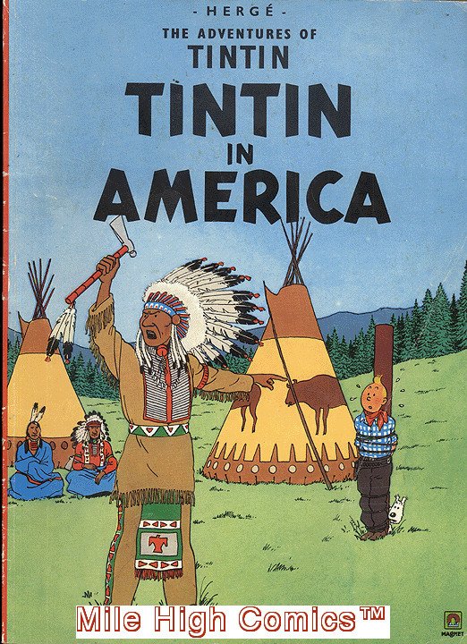 TINTIN IN AMERICA #1 6TH PRINT Very Good 