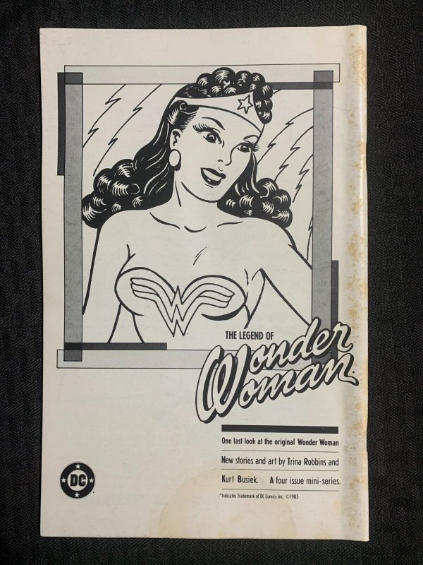 1985 AMAZING HEROES Comic Magazine #85 FN 6.0 Batman Biography / Alan Davis