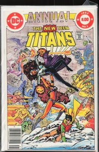 The New Teen Titans Annual #1 (1982) Teen Titans