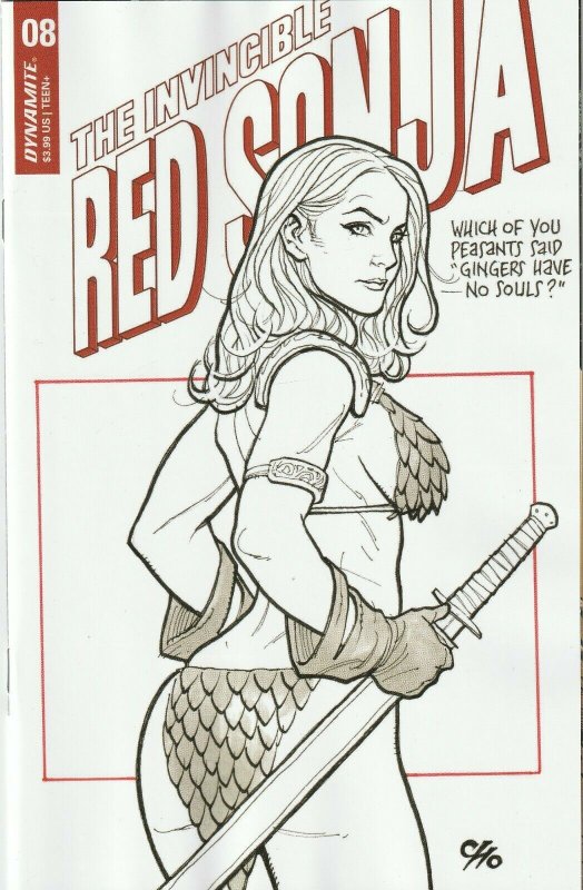 Invincible Red Sonja # 8 Cover D NM Dynamite [F5]