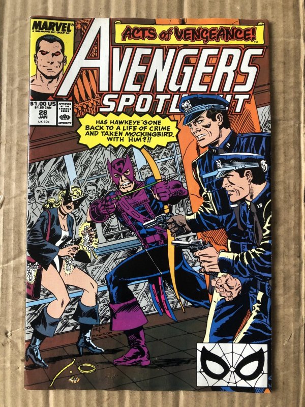 Avengers Spotlight #28 (1990)