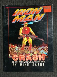1988 IRON MAN Crash by Mike Saenz SC FF- 5.5  Marvel 1st Printing