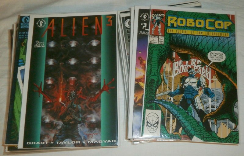 Aliens vs Predator, Robocop, Terminator, Quantum Leap TV movie, comics lot of 61