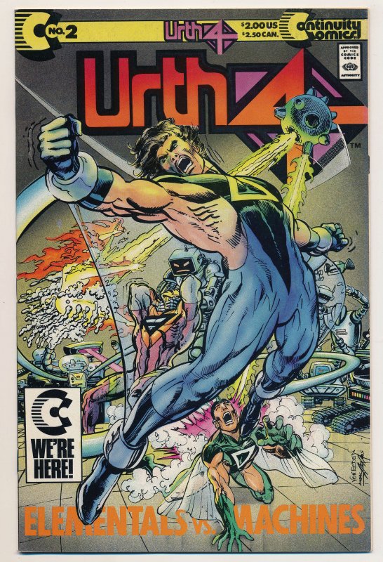 Urth 4 (1989 Continuity) #1-4 VF/NM Complete series