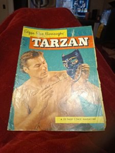 Dell Comics Tarzan #37 Lex Barker Photo Cover 1952 Golden Age Jungle Book