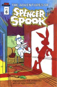 The Adventures of Spencer Spook #6 July 1987 Ace Comics Comic Book (VF)