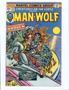Creatures on the Loose #32 (1974) MVS intact, Kraven appearance