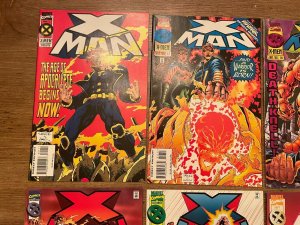 6 X-Man Marvel Comic Books # 7 8 10 16 17 1 X-Men Wolverine Apocalypse 12 J819