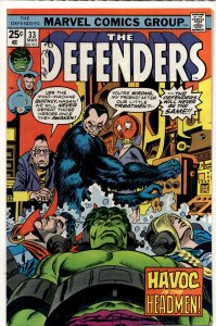 The Defenders #33 (1976) The Defenders