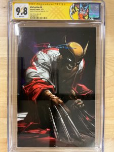 Wolverine #8 Crain Cover D (2021) CGCSS 9.8 Signed by Clayton Crain