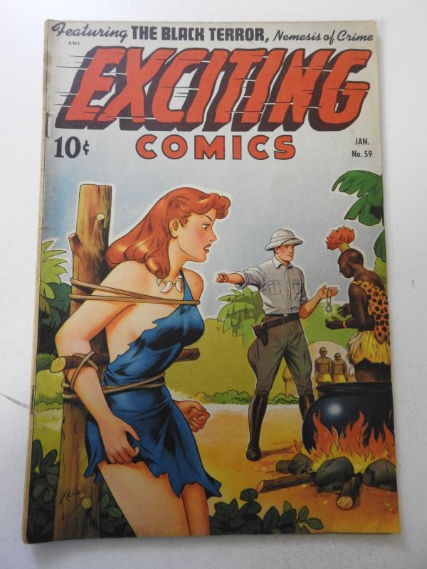 Exciting Comics #59 (1948) VG/FN Condition!