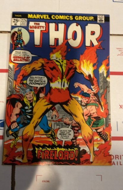 Thor #225 (1974) first app of firelord w MVs