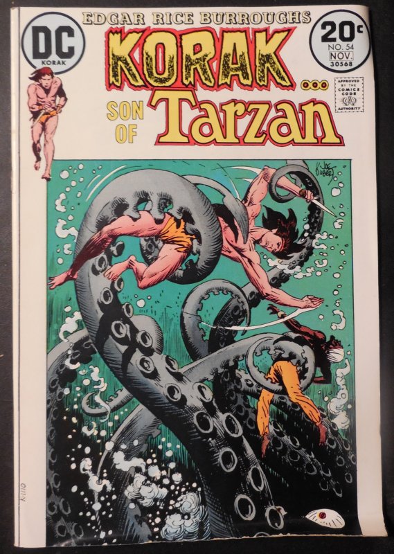 Korak, Son of Tarzan #54 (1973) Kaluta art