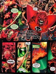 FINAL CRISIS:RAGE OF THE RED LANTERNS (DEC 2008) 8.5 VF+  44 pgs! GEOFF JOHNS!