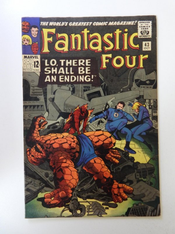 Fantastic Four #43 (1965) VF- condition