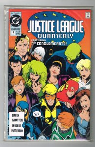 Justice League Quarterly #1 (1990)  DC  80 Page Comic