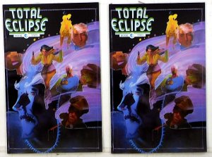 Total Eclipse Lot of 2 #2 x2 (1988) Eclipse Comics Valkyrie 1st Print