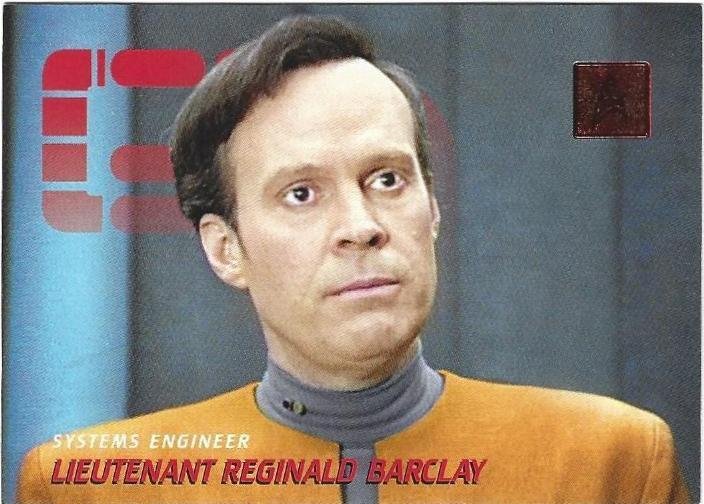 1996 Star Trek 30 Years Phase Two #169 Lt Reginald Barclay
