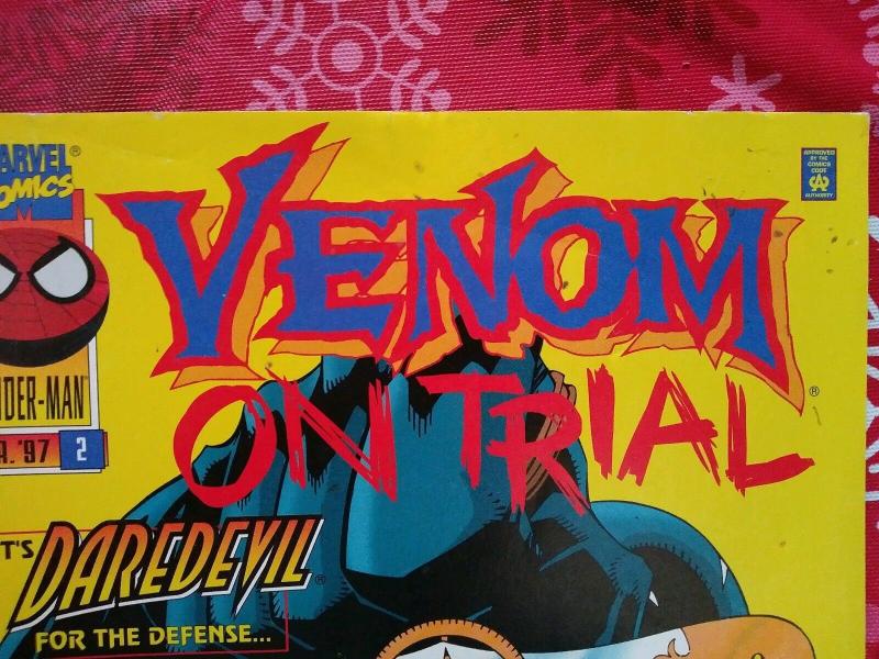 Venom On Trial #2 (1997) Matt Murdock (Daerdevil) Spider-Man app  LOW GRADE