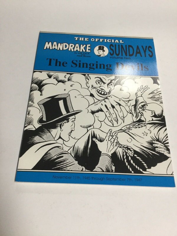 The Official Mandrake Sundays Vol 2 The Singing Devils SC Softcover Oversized
