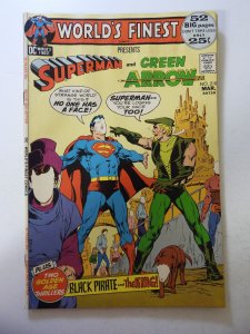 World's Finest Comics #210 (1972) VG Condition moisture stains