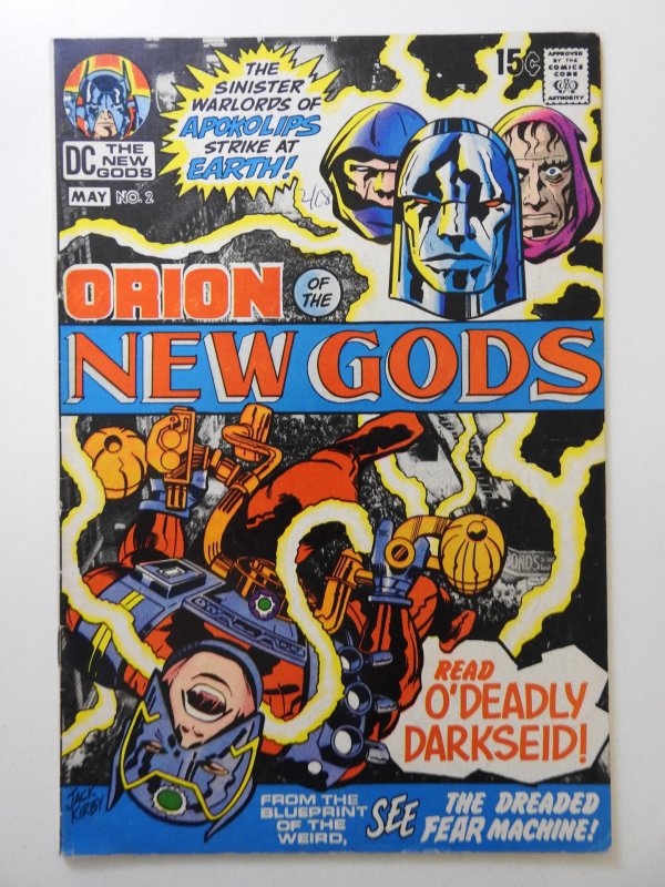 The New Gods #2 (1971) Sharp VF- Condition!