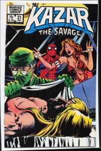 Ka-Zar the Savage #21 (1982) Ka-Zar