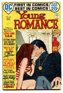 Young Romance #184 comic book romance 1972- DC-lingerie panels-