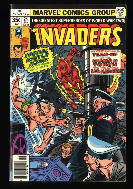 Invaders #24 NM+ 9.6