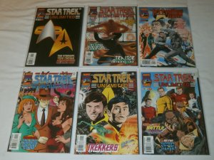 Star Trek: Telepathy War #1, Star Trek Unlimited #6-10 (set of 6) Marvel, TNG