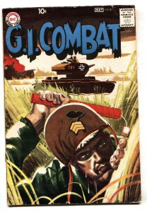 G.I. Combat #81--1960--DC--WWII stories--greytone cover--comic book