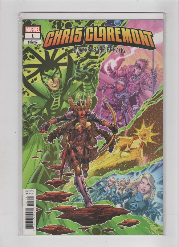 Chris Claremont Anniversary Special Nauck Cover (2021)