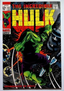 The Incredible Hulk #111 (1969) NM see description 