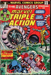 Marvel Triple Action #21 (1974) The Avengers
