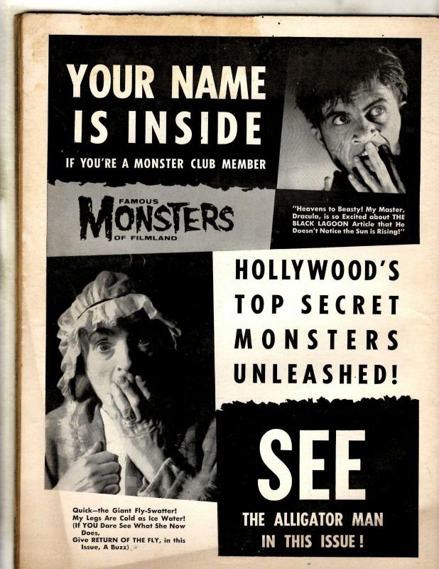 Famous Monsters Of Filmland # 5 VF- Warren Comic Book Magazine 1959 Vampires NE1