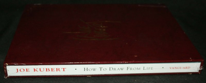 How to Draw From Life Hardcover Book (Sealed) 2009 Signed by Joe Kubert