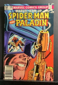 Marvel Team-Up #108 (1981) Spider-Man & Paladin FN- Newsstand Variant