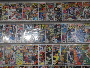 Huge Lot of 140+ Comics W/ Captain America, Defenders, Iron Man Avg. VF- Con