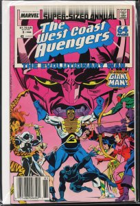 West Coast Avengers Annual #3 (1988) West Coast Avengers / Avengers West Coast