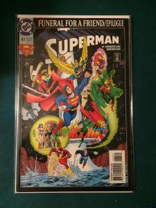 Superman #83 Funeral For A Friend epilogue