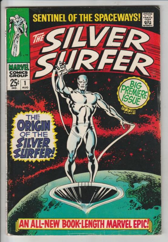 Silver Surfer #1 (Aug-68) FN+ Mid-High-Grade Silver Surfer, Shalla Bal