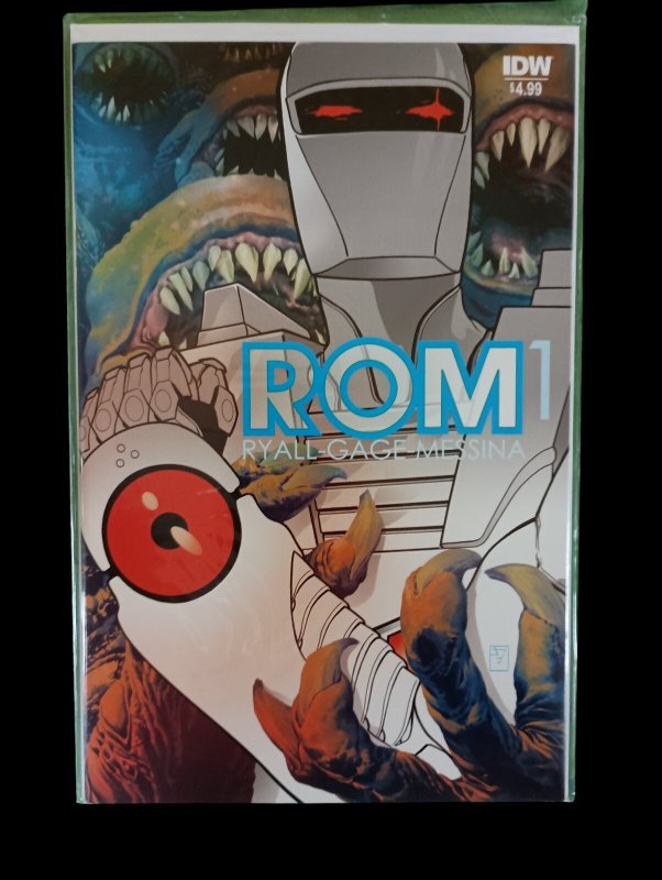 ROM #0-2 Run FCBD Exclusive Ryall Gage Messina IDW 2016 VF Space Knight