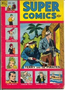 Super #120 1948-Dell-Brenda Starr-Little Orphan Annie-Terry and The Pirates-VG+