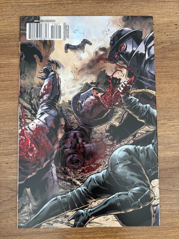 Uber # 11 NM 1st Print Wrap Variant Cover Avatar Comic Book 21 J280