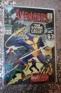 The Avengers #34 (1966) mid grade. Very nice copy