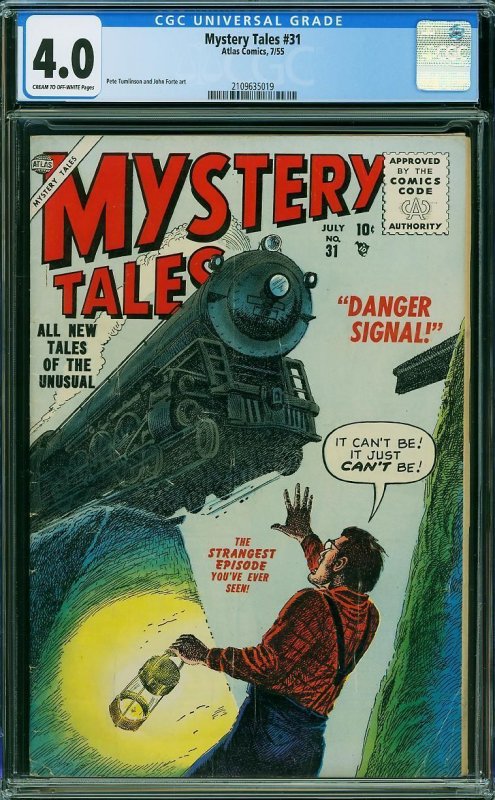 Mystery Tales #31 (1955) CGC 4.0 VG